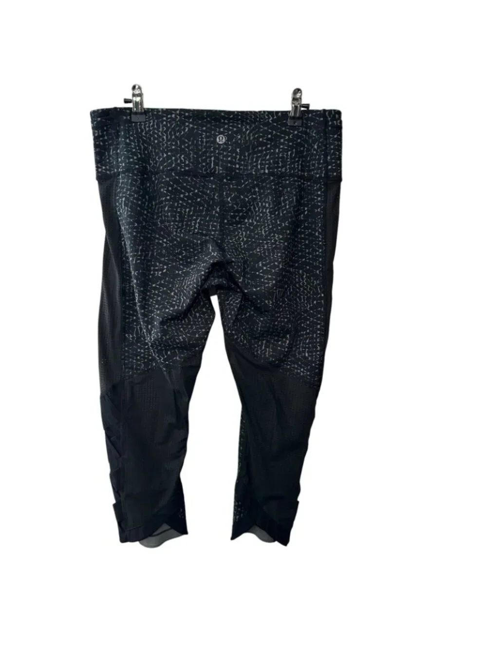 Lululemon Var-City Crop Leggings Size 10 Samba Snake Luxtreme Mesh 21